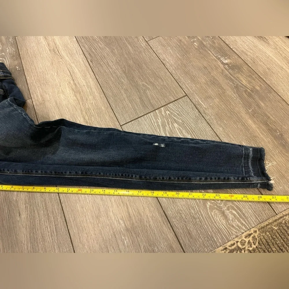 SPANX Distressed Ankle Skinny Jeans Size Medium